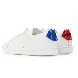 YSL Signature Court Lips Sneakers